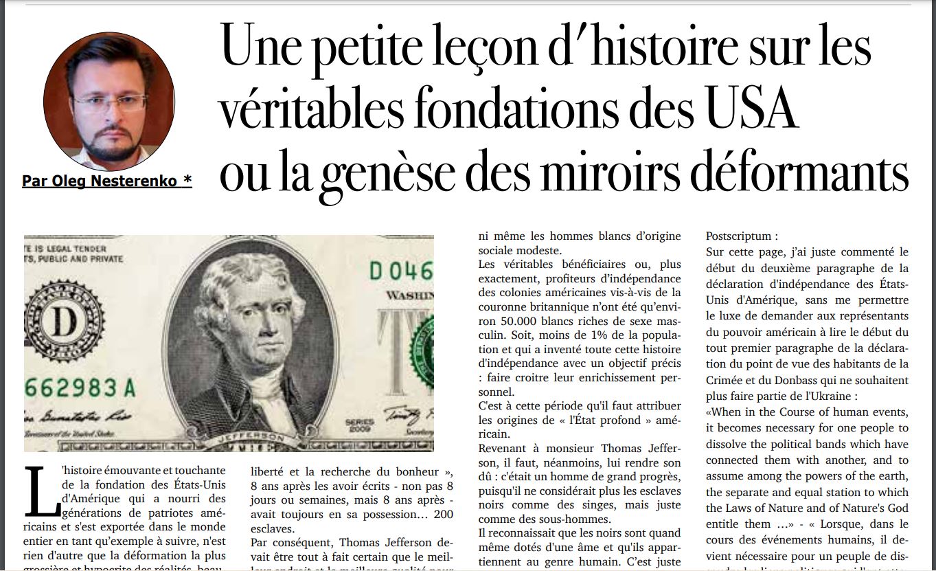 publications par pays - Histoire des USA