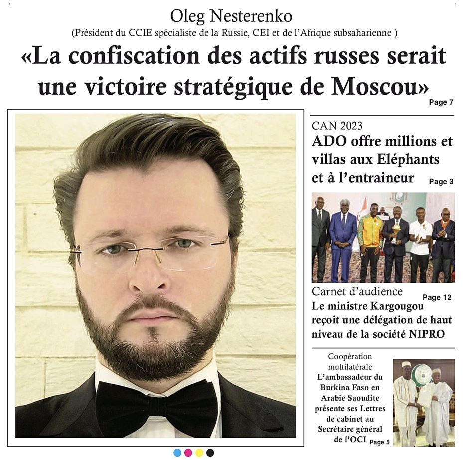 publications par pays - La confiscation des actifs russes