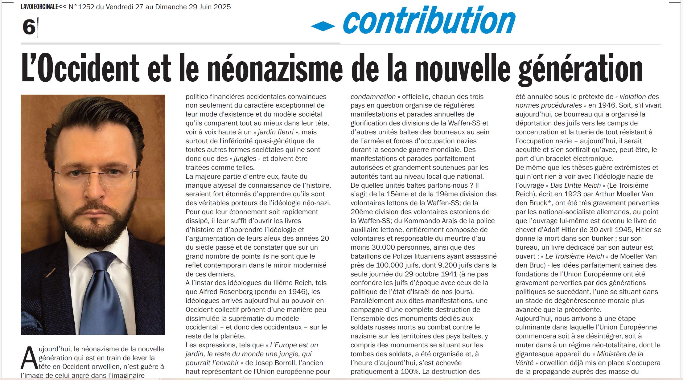 publications par pays - Occident et le néonazisme