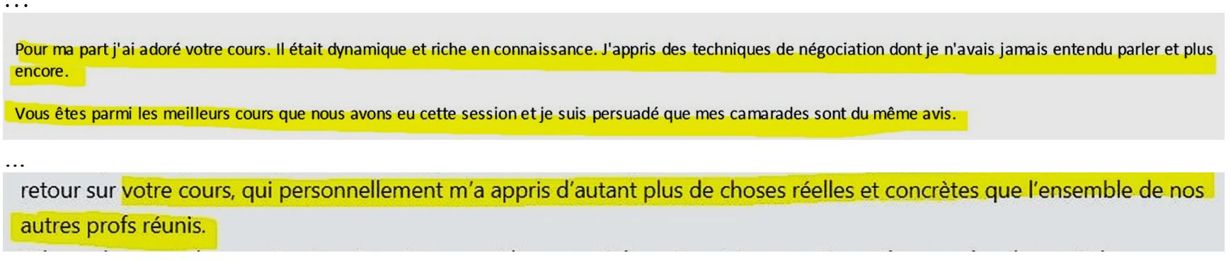 Le retour